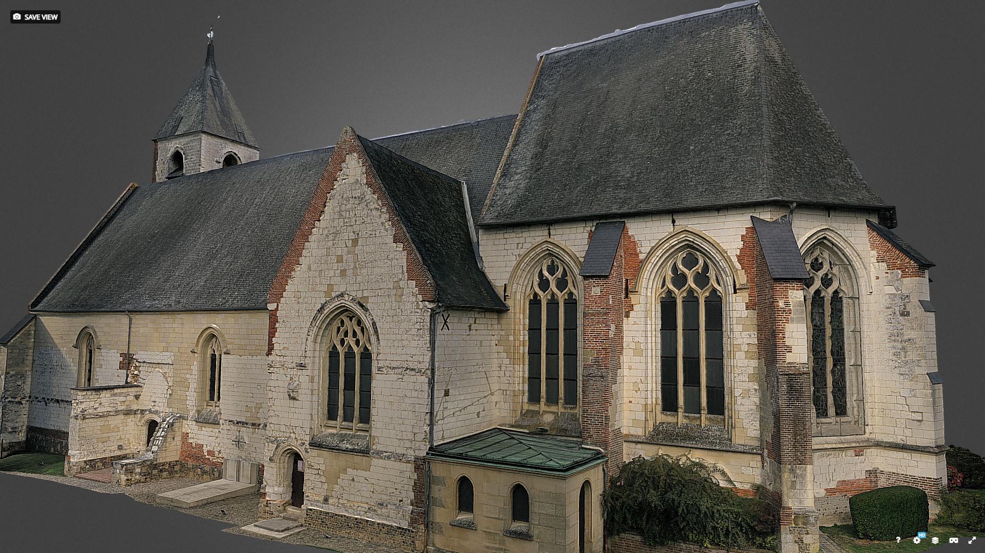 Eglise de Sénarpont par Caroline THIBAULT Architecte